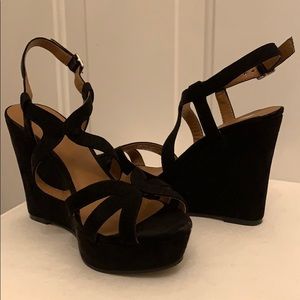 BP black high heels